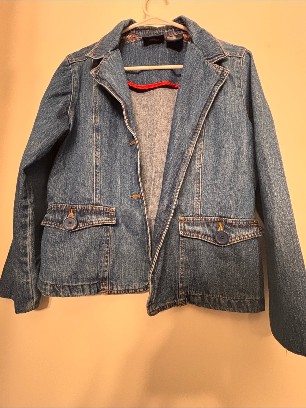 bill blass Blue Denim Jean Jacket